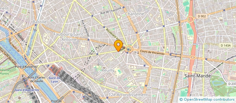 localisation de l'entreprise UBPA  PARIS