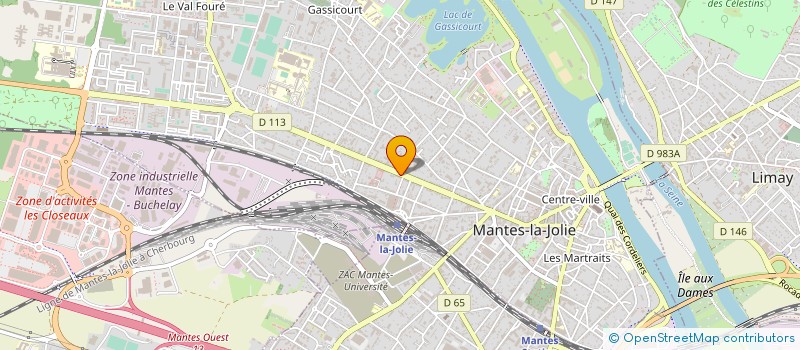 localisation de l'entreprise UBS  MANTES-LA-JOLIE