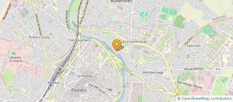 localisation de l'entreprise UBSU à POITIERS