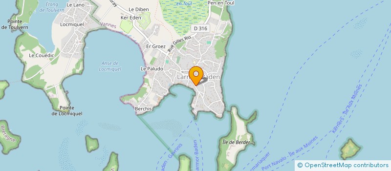 localisation de l'entreprise UBUNTU  LARMOR-BADEN