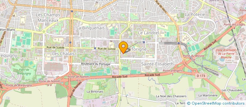 localisation de l'entreprise UBUNTU FESTIVAL  RENNES