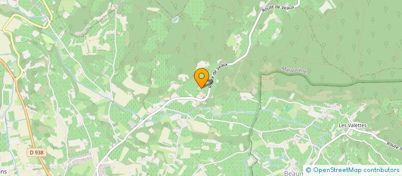 localisation de l'entreprise UBUNTU SOLEIL  MALAUCENE