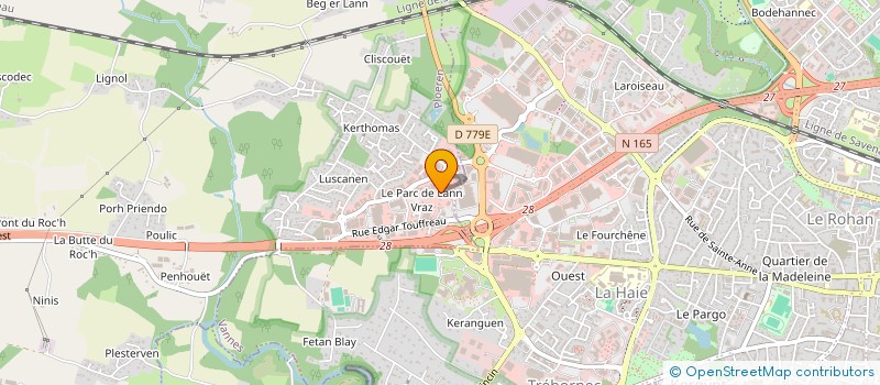 localisation de l'entreprise UBY 56  PLOEREN