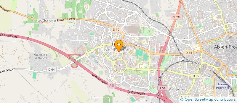 localisation de l'entreprise UC DISTRI à AIX-EN-PROVENCE