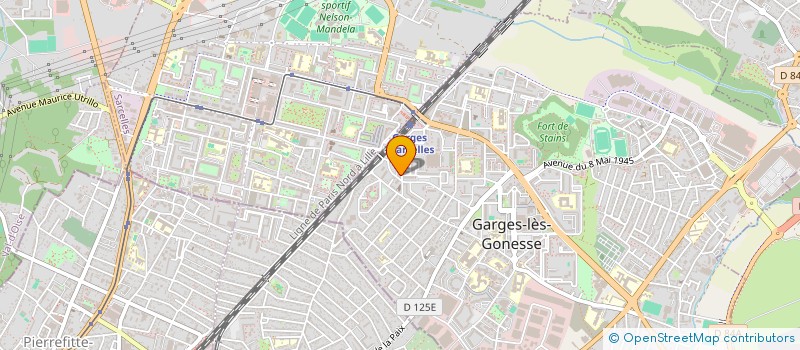 localisation de l'entreprise UC TECHNIQUE  GARGES-LES-GONESSE