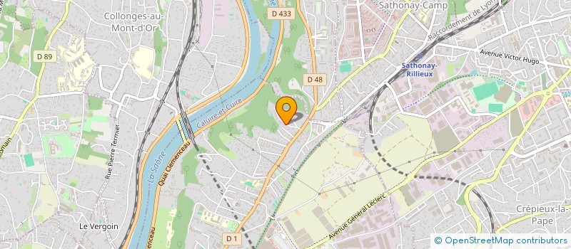 localisation de l'entreprise UC2 IMMOBILIER  CALUIRE ET CUIRE