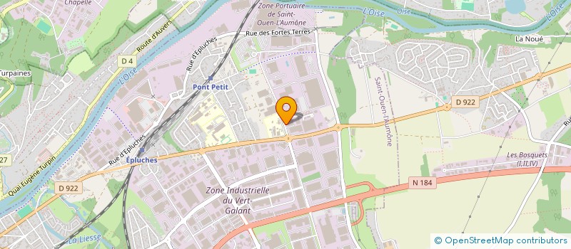 localisation de l'entreprise UCA INDUSTRIE  SAINT-OUEN-L'AUMONE