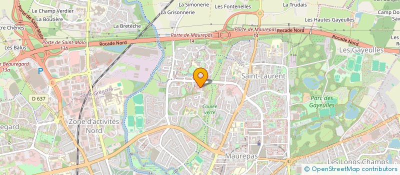 localisation de l'entreprise UCAL BELLANGERAIS  RENNES