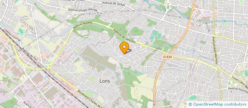 localisation de l'entreprise UCANDRI INVEST à LONS