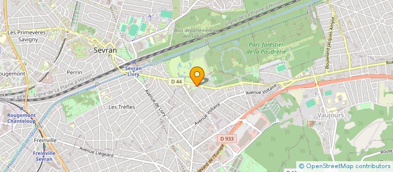 localisation de l'entreprise UCAR DECOUVERTE à LIVRY-GARGAN