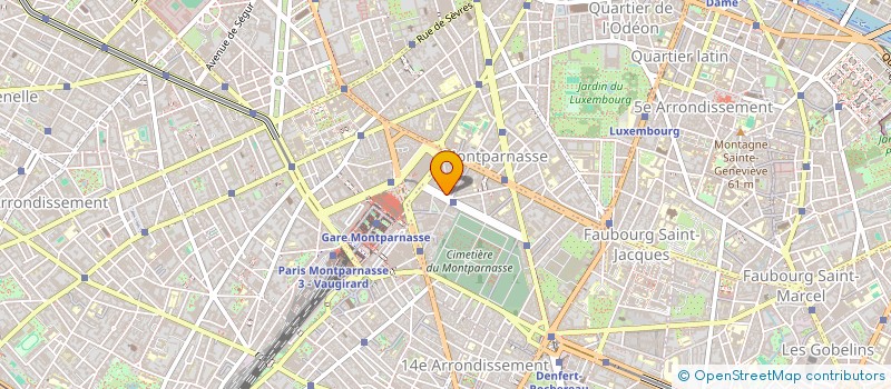 localisation de l'entreprise UCATEP  PARIS