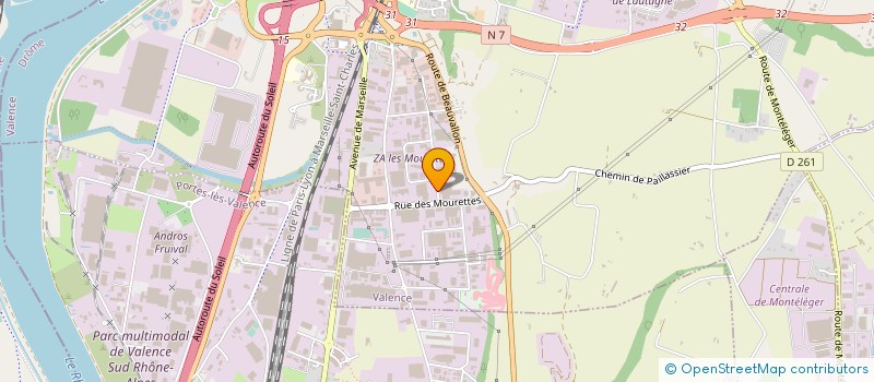 localisation de l'entreprise UCC COFFEE FRANCE  VALENCE