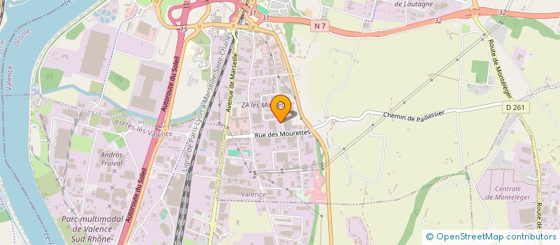 localisation de l'entreprise UCC COFFEE HOLDING FRANCE  VALENCE