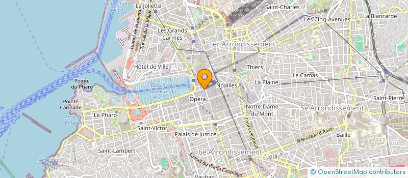 localisation de l'entreprise UCC GRAND SUD à MARSEILLE