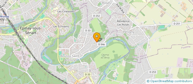 localisation de l'entreprise UCCELIS  BOUSSY-SAINT-ANTOINE