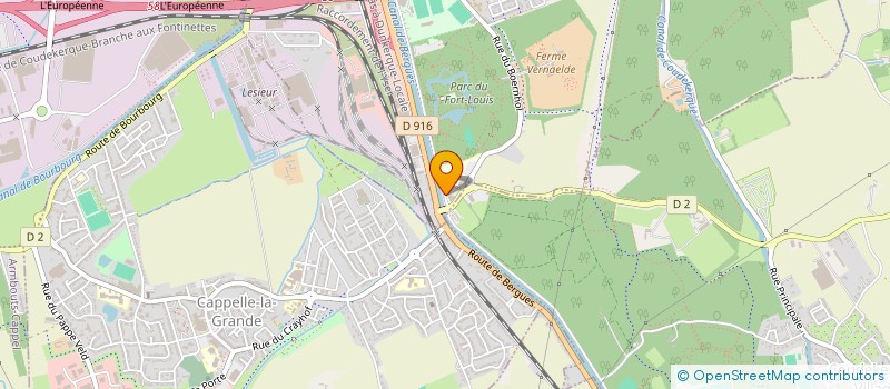 localisation de l'entreprise UCGDB à COUDEKERQUE-BRANCHE