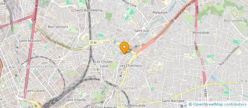 localisation de l'entreprise UCHENNA UNESTY BTP à MARSEILLE