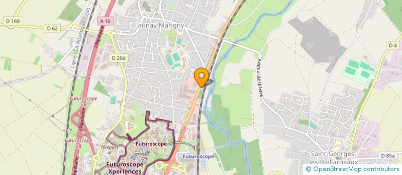 localisation de l'entreprise UCHIHA  JAUNAY-MARIGNY