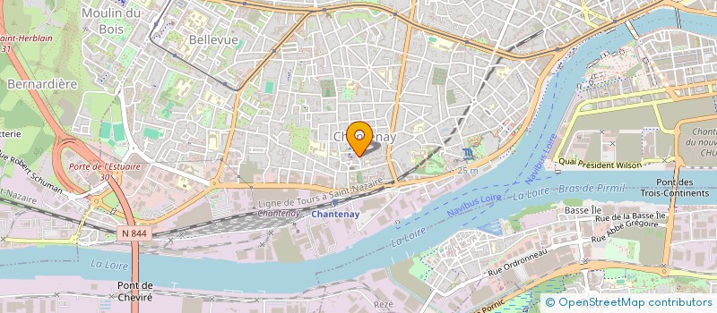 localisation de l'entreprise UCHRONIC à NANTES