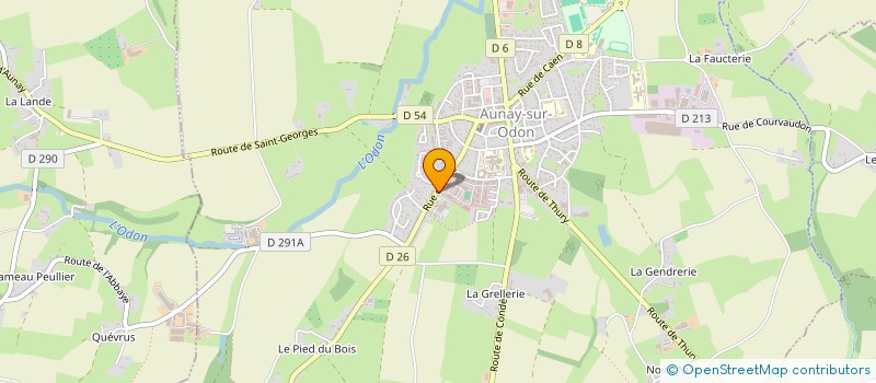 localisation de l'entreprise UCIA PRE BOCAGE  LES MONTS D'AUNAY