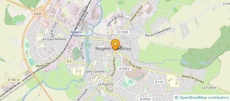 localisation de l'entreprise UCIAL DU PERCHE à NOGENT-LE-ROTROU