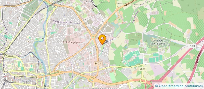 localisation de l'entreprise UCIT à MONTPELLIER