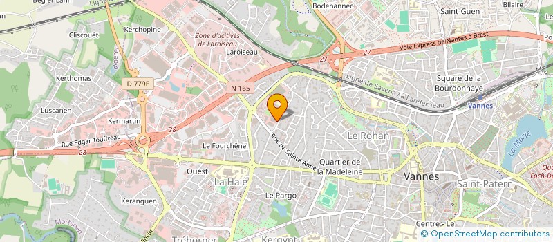 localisation de l'entreprise UCK-NEF LES AMIS DU TAROT à VANNES