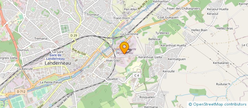 localisation de l'entreprise UCLAB INDUSTRIE  PENCRAN