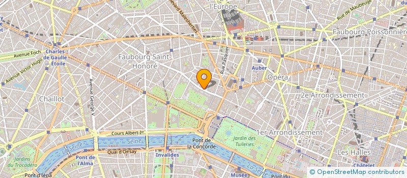 localisation de l'entreprise UCORE à PARIS
