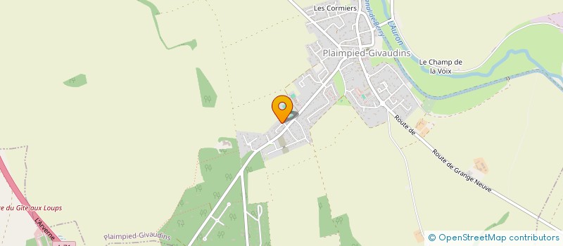 localisation de l'entreprise UCP  PLAIMPIED-GIVAUDINS