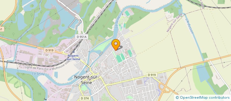 localisation de l'entreprise UCSN à NOGENT-SUR-SEINE