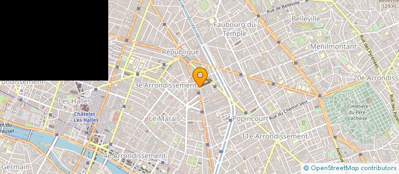 localisation de l'entreprise UCTP  PARIS