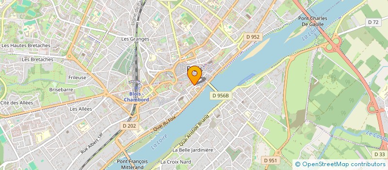 localisation de l'entreprise UD CFTC DE LOIR ET CHER à BLOIS