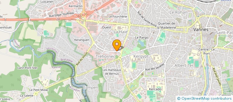 localisation de l'entreprise UD CUMA à VANNES
