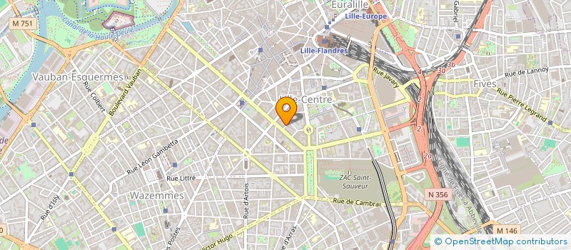 localisation de l'entreprise UD UNSA NORD à LILLE