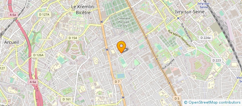 localisation de l'entreprise UDASOLL CONSULTING  VILLEJUIF