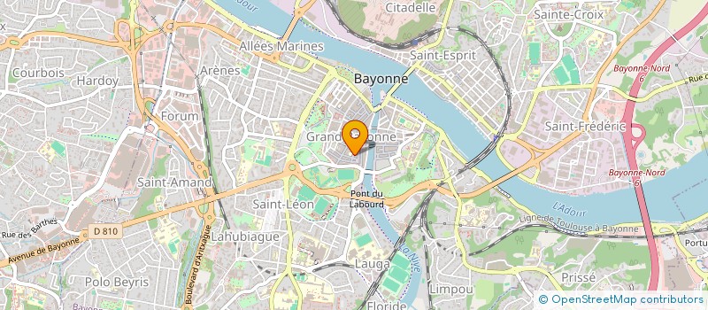 localisation de l'entreprise UDAZKEN'ART  BAYONNE