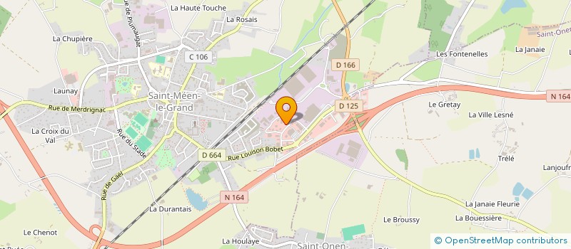 localisation de l'entreprise UDB à SAINT-MEEN-LE-GRAND