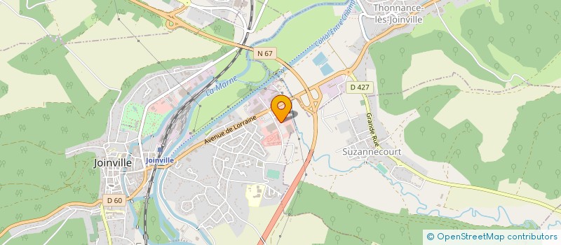 localisation de l'entreprise UDIS à JOINVILLE