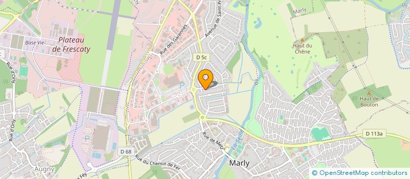 localisation de l'entreprise UDL IMMOLOC à MARLY