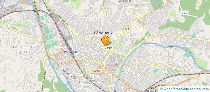 localisation de l'entreprise UDOGEC UNION DEPART ORGAN GEST ENSEIG CA à PERIGUEUX