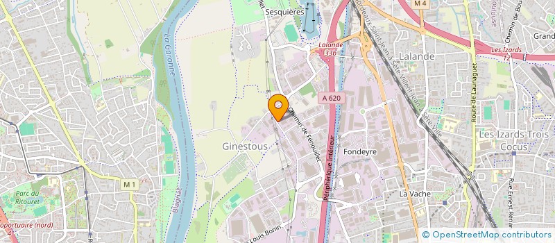 localisation de l'entreprise UDP CONCEPT  TOULOUSE
