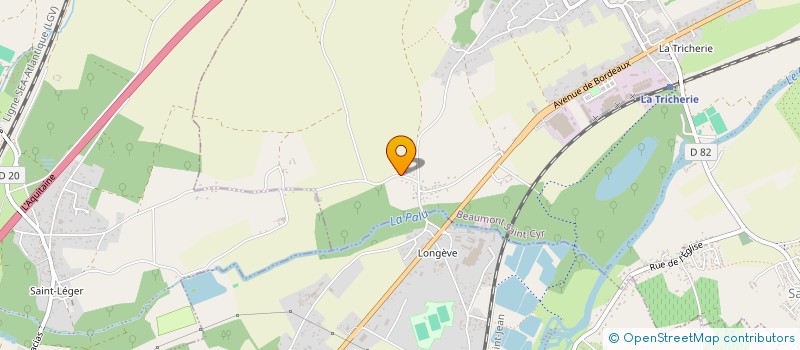 localisation de l'entreprise UDPS86  BEAUMONT SAINT-CYR