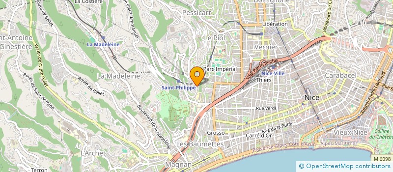 localisation de l'entreprise UDS FRANCE à NICE