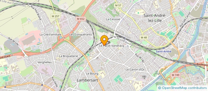 localisation de l'entreprise UDS INTERNATIONAL à LAMBERSART