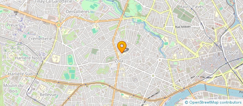 localisation de l'entreprise UDW IMMOBILIER  NANTES