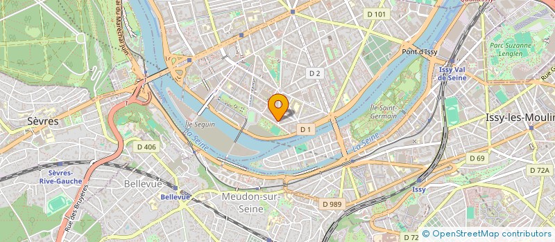 localisation de l'entreprise UEAT à BOULOGNE-BILLANCOURT