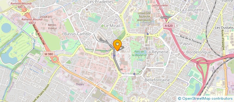 localisation de l'entreprise UEC TOULOUSE - UNION DES ETUDIANT.E.S COMMUNISTES DE TOULOUSE à TOULOUSE