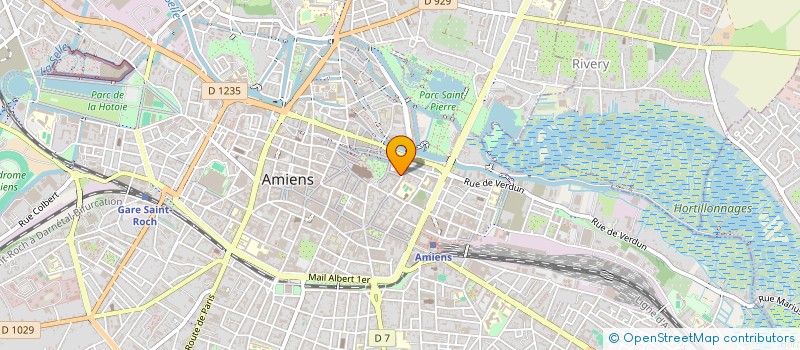 localisation de l'entreprise UECHI RYU KARATE DO KOTEIKAI AMIENS  AMIENS