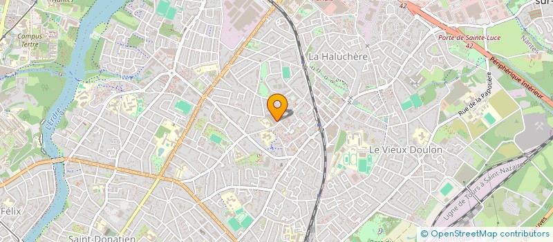 localisation de l'entreprise UEFA  NANTES